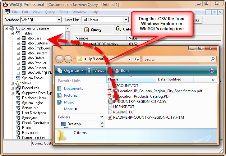 extract csv file from sqlplus